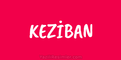 KEZİBAN