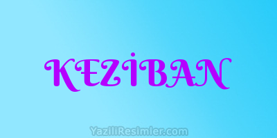 KEZİBAN