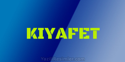 KIYAFET