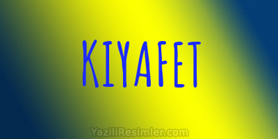 KIYAFET