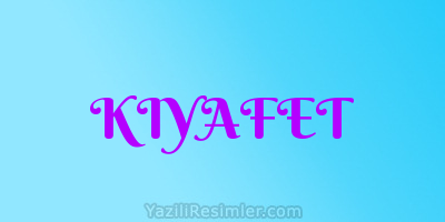 KIYAFET