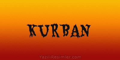 KURBAN