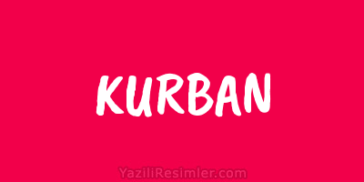 KURBAN