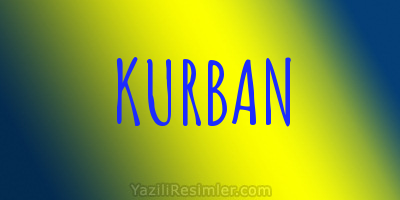 KURBAN