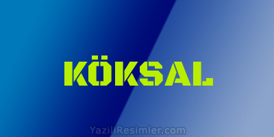 KÖKSAL