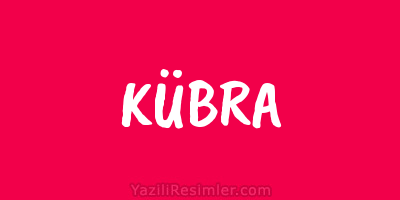 KÜBRA
