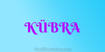 KÜBRA