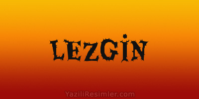 LEZGİN