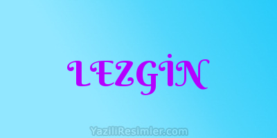 LEZGİN