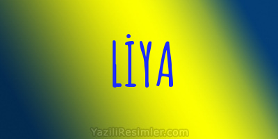 LİYA