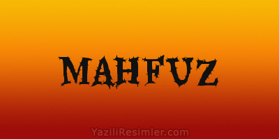 MAHFUZ