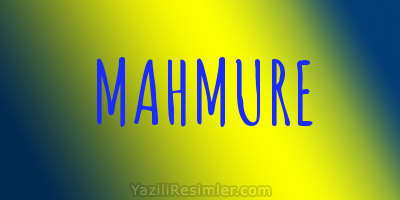 MAHMURE