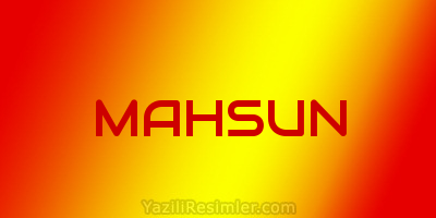 MAHSUN