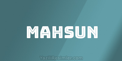 MAHSUN