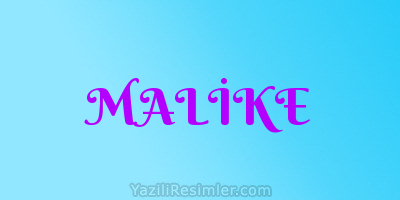 MALİKE