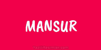 MANSUR