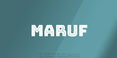 MARUF