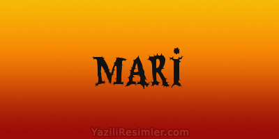 MARİ