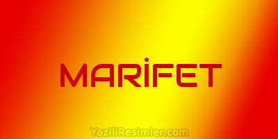 MARİFET