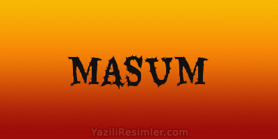 MASUM