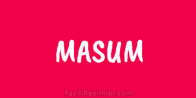 MASUM