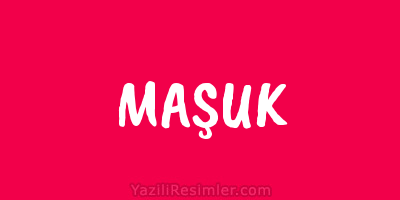 MAŞUK