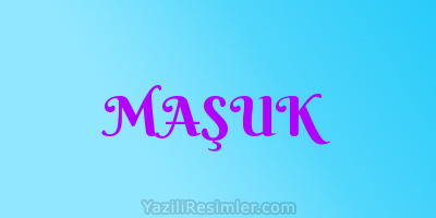 MAŞUK