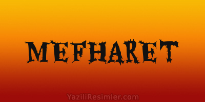 MEFHARET