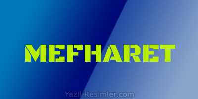 MEFHARET