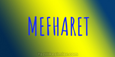 MEFHARET
