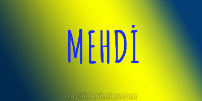 MEHDİ