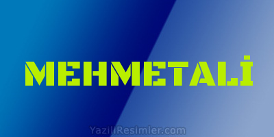 MEHMETALİ