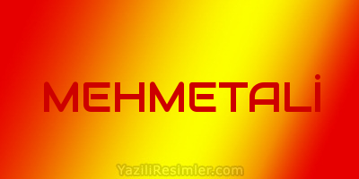 MEHMETALİ