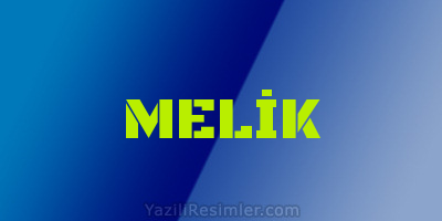 MELİK