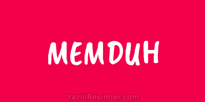 MEMDUH