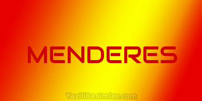 MENDERES