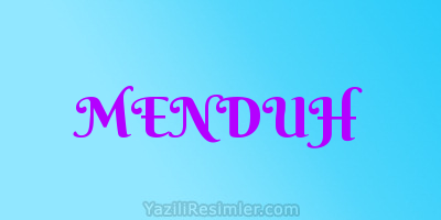 MENDUH