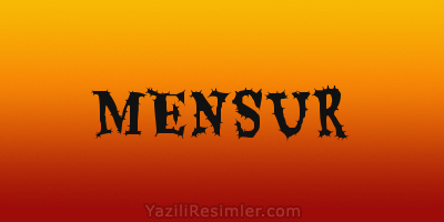 MENSUR