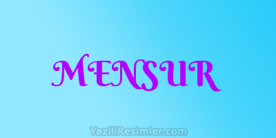 MENSUR