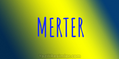 MERTER