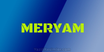 MERYAM