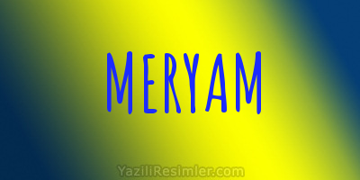 MERYAM