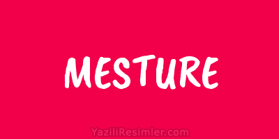 MESTURE