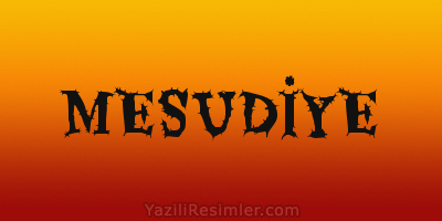 MESUDİYE