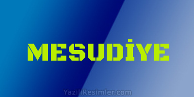 MESUDİYE