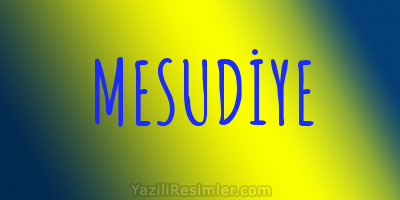 MESUDİYE