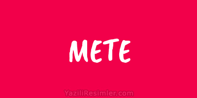 METE