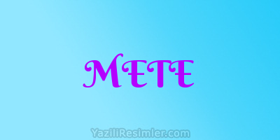 METE