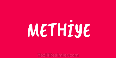 METHİYE