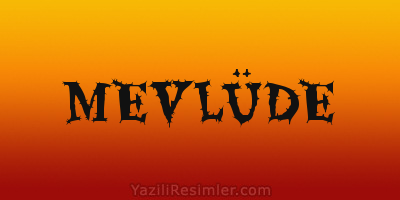 MEVLÜDE